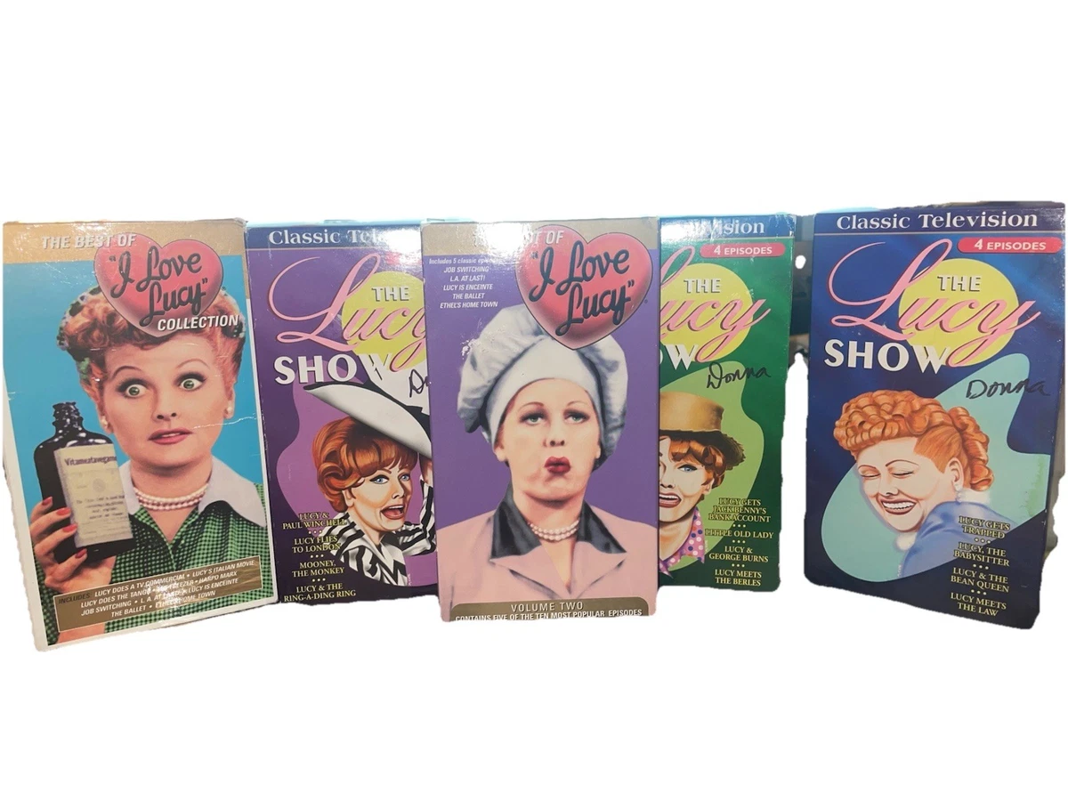I Love Lucy (1951 TV series) VHS Tapes for sale - eBay
