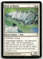 Wall of Shards 23/155 Coldsnap Uncommon