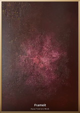 Acryl auf Leinwand -  Abstrakte Kunst "Unikat" (Original,Handgemalt) 50x70