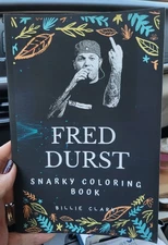 Fred Durst Snarky Coloring Book : The Frontman Band Limp Bizkit Billie Clark