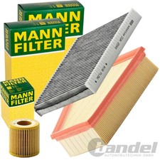 MANN FILTER INSPEKTIONSPAKET passend für 1.2 VW POLO 6R 9N SKODA FABIA 1 2
