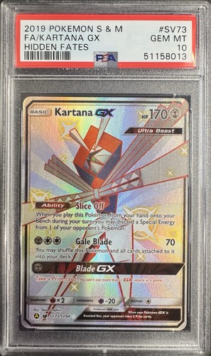 Kartana-GX graded PSA 10 for sale on eBay