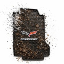 Lloyd Mats Custom-fit All-weather Rubber Floor 2pc - Front Mats Black