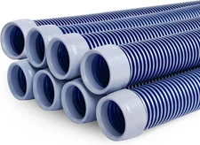 Professional Swimming Pool Vacuum Cleaner Hose -1.5” 8 Piece Hoses, Perfect Vacu