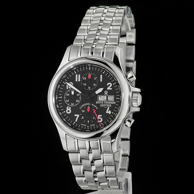 REVUE THOMMEN Airspeed AUTOMATIK Herren-Chronograph Edelstahl 17081.6137 NEU!!!
