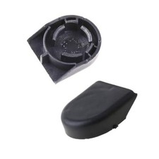 2Pcs Windshield Wiper Arm Nut Cover Bolt Cap Front Wiper Arm Cover Cap