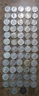 Lot of 62 Silver Dimes 90% Silver Coins Mixed Dates Roosevelt, Morgan, 1 Seated