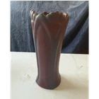 Van Briggle Art Pottery Vase Matte Purple Abstract MPN 4 Colorado Spring 7 3/4in