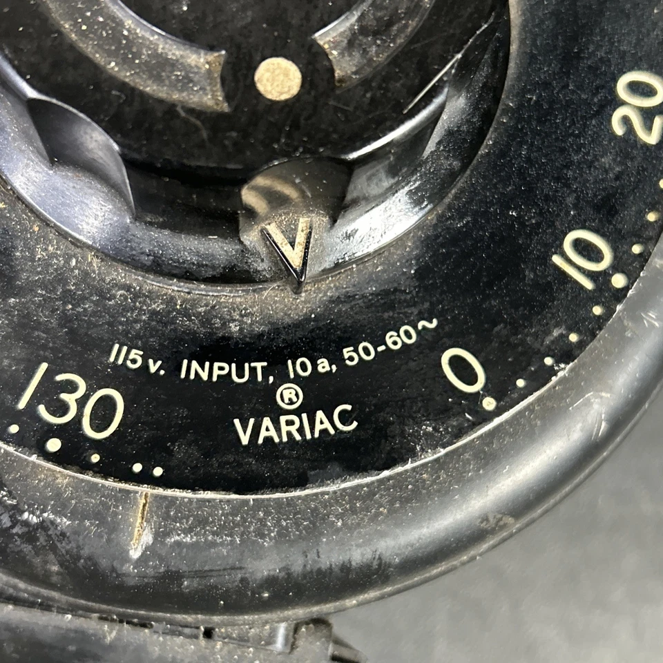 RADIO GENERAL DE COLECCIÓN TIPO V10MT 10A AUTOTRANSFORMADOR VARIAC (sin probar) Foto 2 de 4