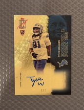 Marketplace image: Tyleik Williams 2025 Topps Composite SUPERFRACTOR Auto 1/1 Rookie RC Lions