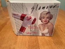 1990'S MARILYN MONROE 1600W GLAMOUR RETRO PRO HAIR DRYER NIB Works Great