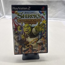 Shrek's Carnival Craze (Sony PS2 PlayStation 2) Complete CIB