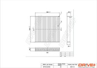 Dr!Ve+ DP1110.12.0103 Filter, Innenraumluft FüR Ford