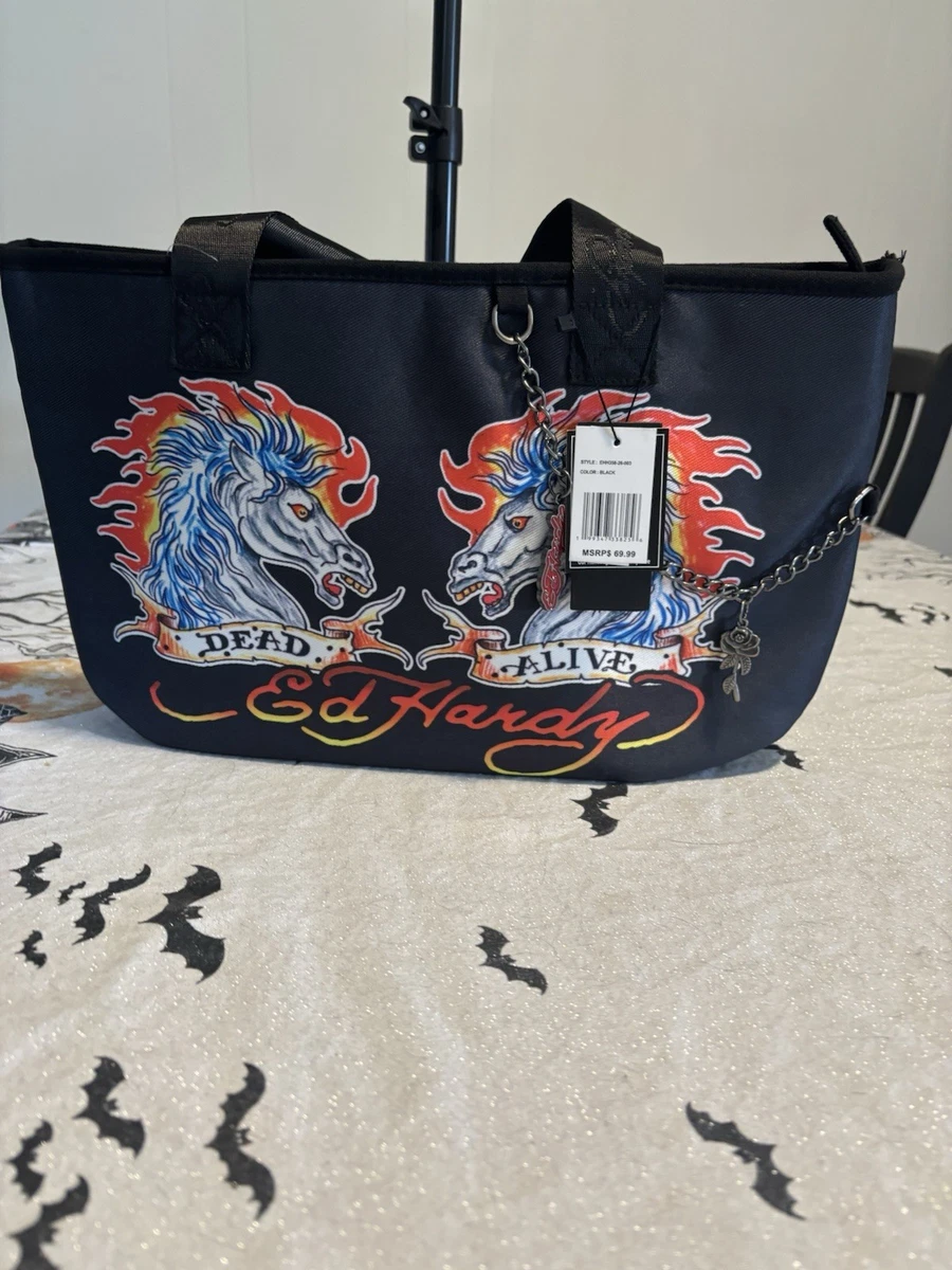 25+ Ed Hardy Tote Black Bags & Handbags for Women for sale