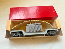 Trix 679 TTR OO BR Weltrol Bogie Well Wagon with Transformer Load boxed