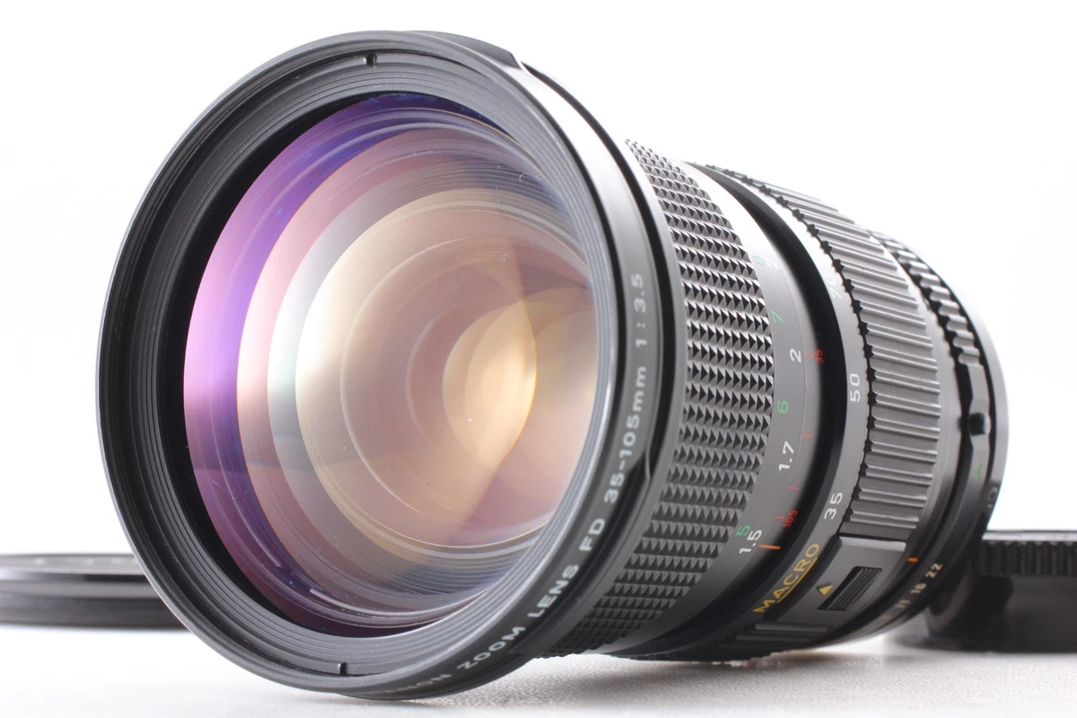 Canon FD f/3.5 Camera Lenses 35-105mm Focal for sale - eBay