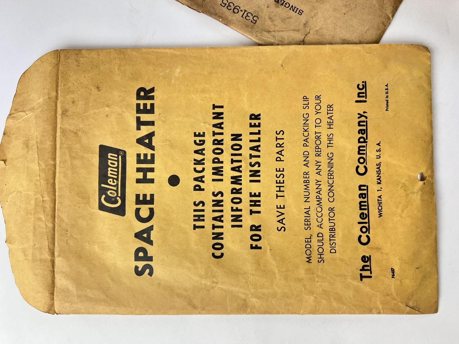 Vintage Coleman Stove Lantern Heater Parts Directions  40s 50s USA Manuals 531