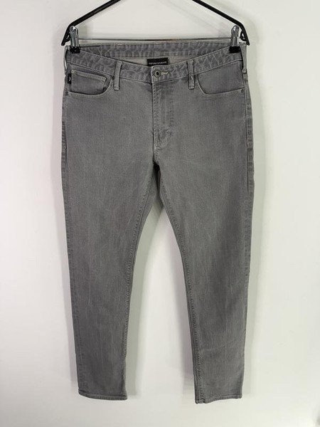 Men Emporio Armani Jeans Grey Denim 32 / M / 46