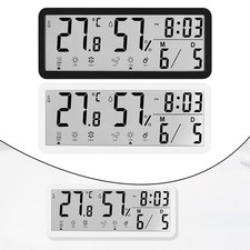 Compact LCD Alarm Clock with Daylight Saving Time Feature for Convenience