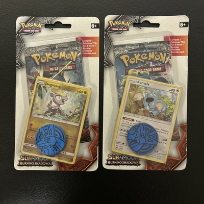 Pokemon TCG: Sun & Moon Burning Shadows Set X2 Blister New Factory Sealed