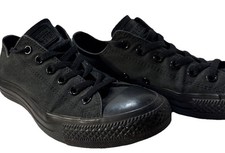 Converse Chuck Taylor Black All-Star 70 OX Low  Triple Men 7 Women 9M