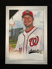 ERROR CARD - 2019 Topps Gallery Max Scherzer Artist Proof NO NAME NO BRAND #61