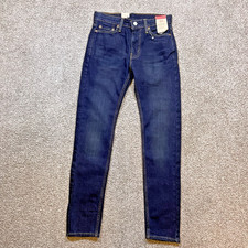 New Levis 510 Skinny Jeans Denim Stretch Blue Size 29x32 NWT