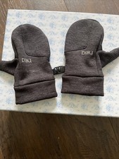 Head kids'  mittens in dark heather