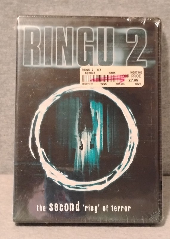RINGU 2 THE SECOND RING OF TERROR Region 1 DVD - FACTORY SEALED 