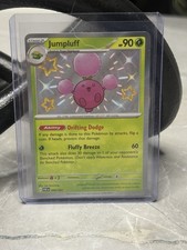 Pokémon Jumpluff 098/091 Shiny Rare Paldean Fates Holo Card