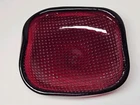 Vintage Murano Art Glass Ruby Red Bullicante Bubbles Bowl Seguso Italy