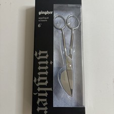 Gingher Best 6" Applique Scissors MADE IN ITALY 19.99 Free Shipping C9
