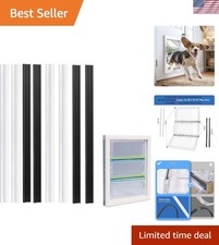 8 Replacement Rubber Strips Fits Ideal Pet Products Air Seal Pet Door Flap