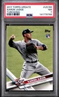 2017 TOPPS UPDATE THROWING #US166 AARON JUDGE ROOKIE RC PSA 7