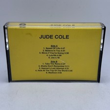 Jude Cole I Don't Know Why I Act This Way Cassette 1995 Soft Rock Advance PROMO