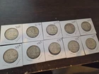 10 x Franklin Half Dollars EXACT COIN 5$ Face Value lot silver inflation #19
