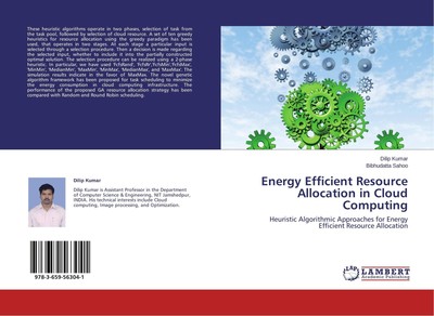 Energy Efficient Resource Allocation in Cloud Computing Dilip Kumar (u. a.) Buch