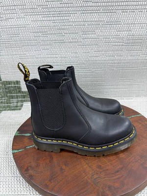 Dr Martens Chelsea Boot Womens Size 5 Us 2976 Slip Resistant Soft Toe Work Black