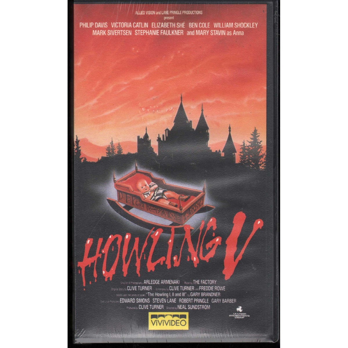 Howling V - The Rebirth VHS Neal Sundstrom Univideo - 50786 Sealed