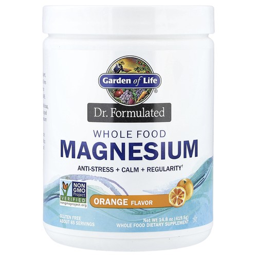 Dr. Formulated, Whole Food Magnesium, Orange, 14.8 oz (419.5 g)