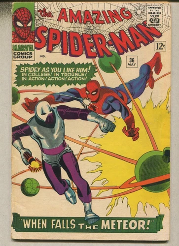 The Amazing Spider-Man: #36 VG/FN  1st Looter   Marvel SA