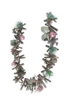 CHRISTMAS Blush Driftwood LED Festive Garland 1 Meter Long Lights Up NEW IN