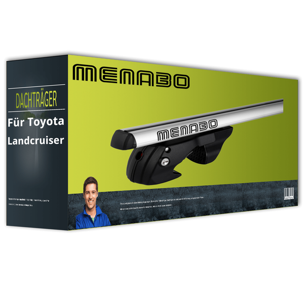 Menabo Sherman - DachträGer - Aluminium - FüR Toyota Landcruiser Typ J300 NEU-image