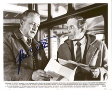 GEORGE C. SCOTT - AUTOGRAPHED SIGNED PHOTOGRAPH CIRCA 1980