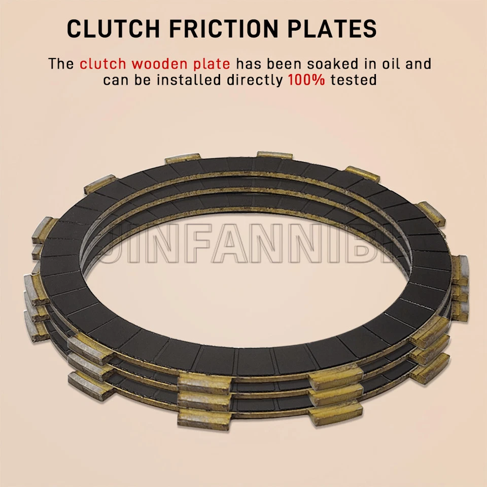 Фрикционные пластины сцепления и прокладка крышки для Suzuki Intruder 1500 VL1500 1998-2004 - Изображение 3 из 4