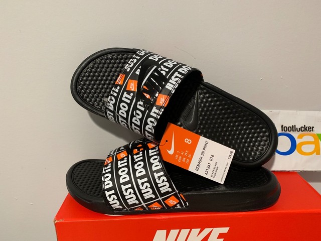 just do it orange slides