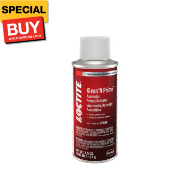 7649 Klean N  Prime: Activator for Anaerobic Adhesives, Decrease Cure Time, Low