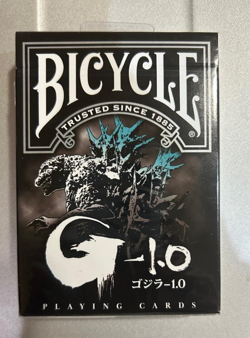 Bicycle Godzilla -1.0 Playing Cards / G -1.0 / Trump / Rare for