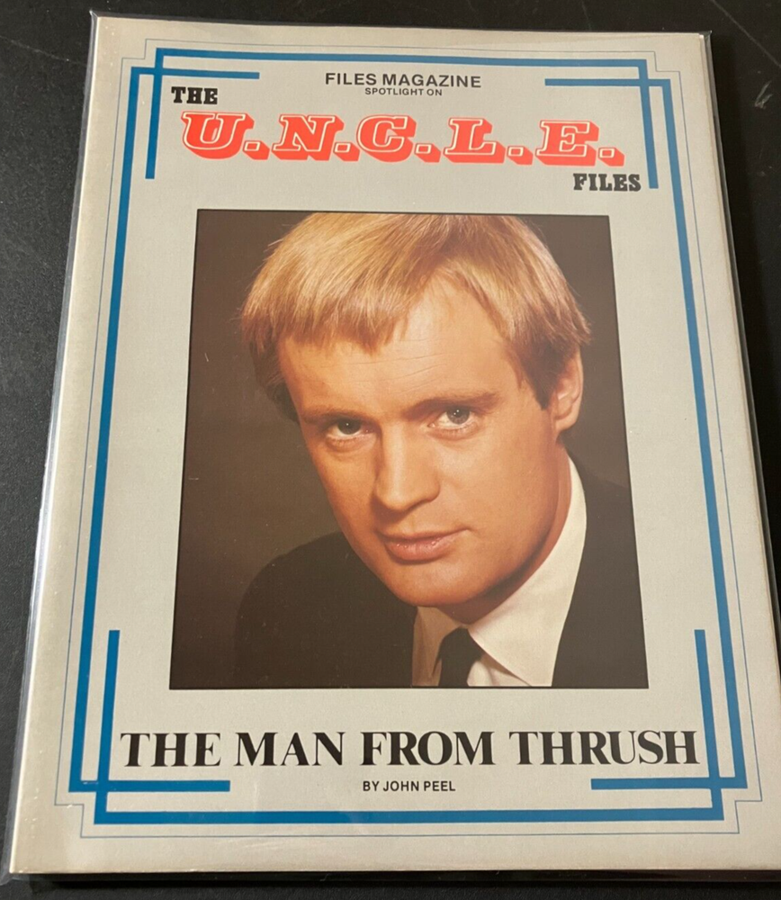 The U.N.C.L.E. Files: The Man From Thrush  Vintage 1985 Files Magazine Spotlight