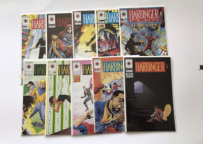 Harbinger ('92) 11,12,14-20 + Harbinger Files #1 (Lot of 10) NM
